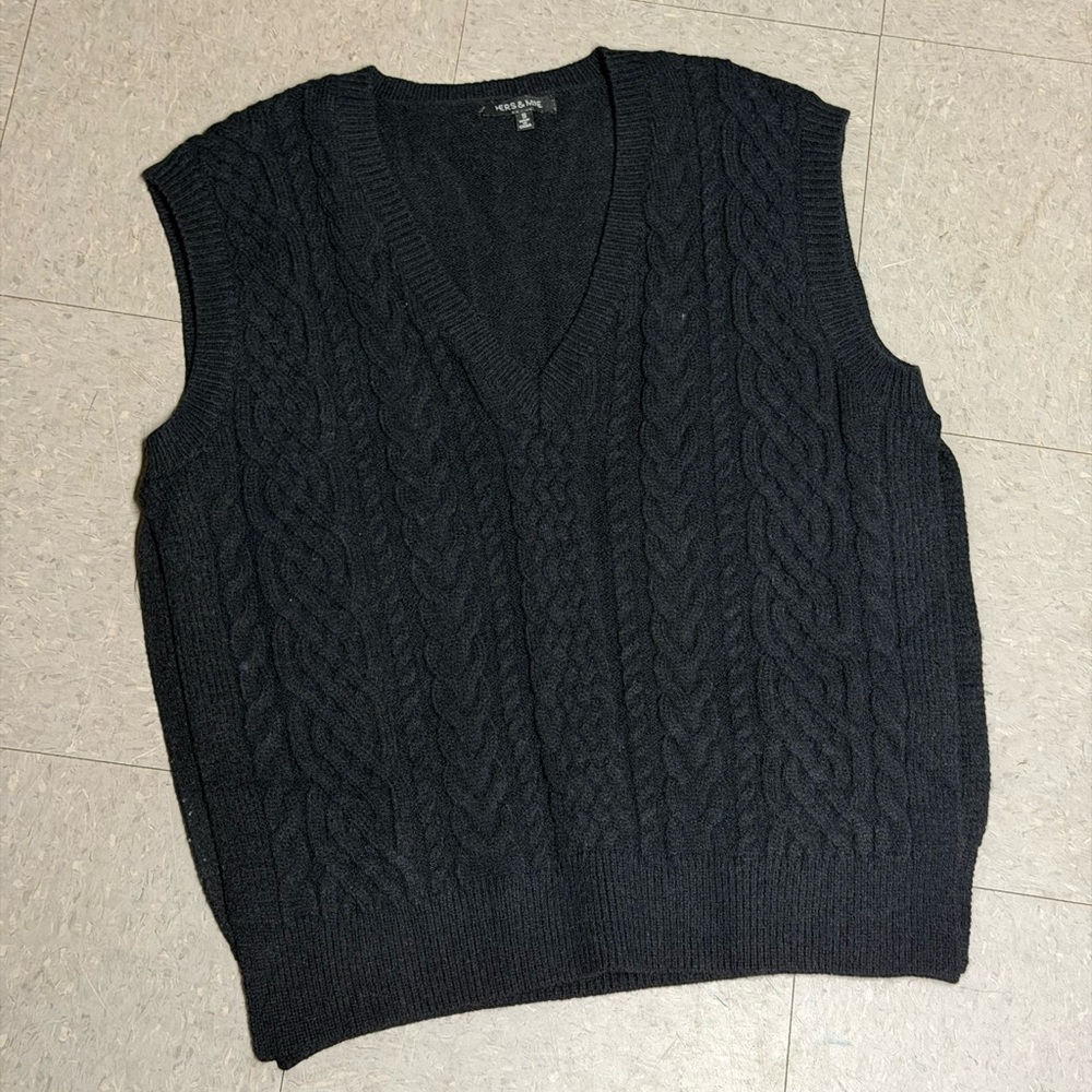 Windsor Oversized Sweater Vest